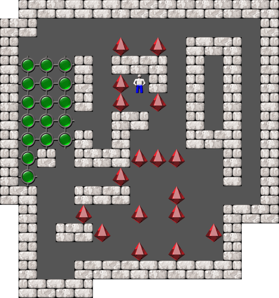 Сокобан Cosmac 4 уровень 64